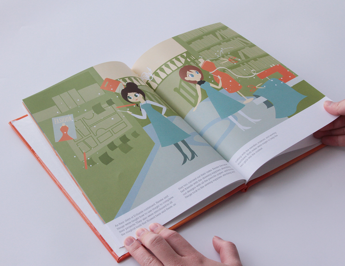 book print editorial vectors Magic   illustrations children storybook storytelling  