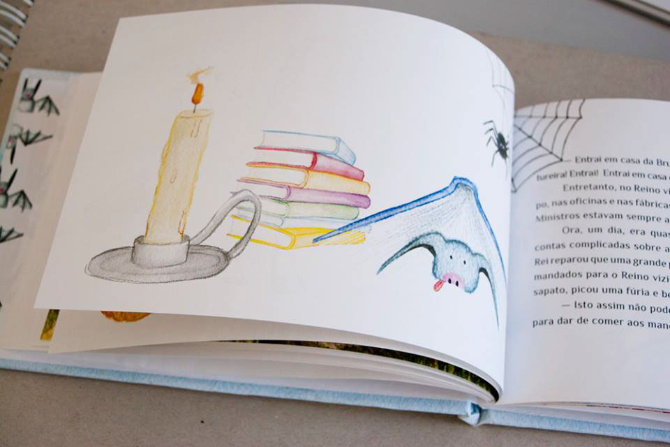 Portugal Ilustração book child Witches Drawing  cover Livro