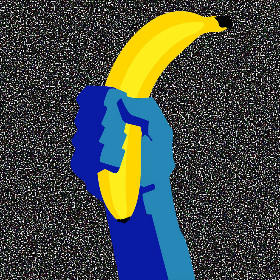 Secret7 cover covers vinyl phallus penis charity 7" Single banana