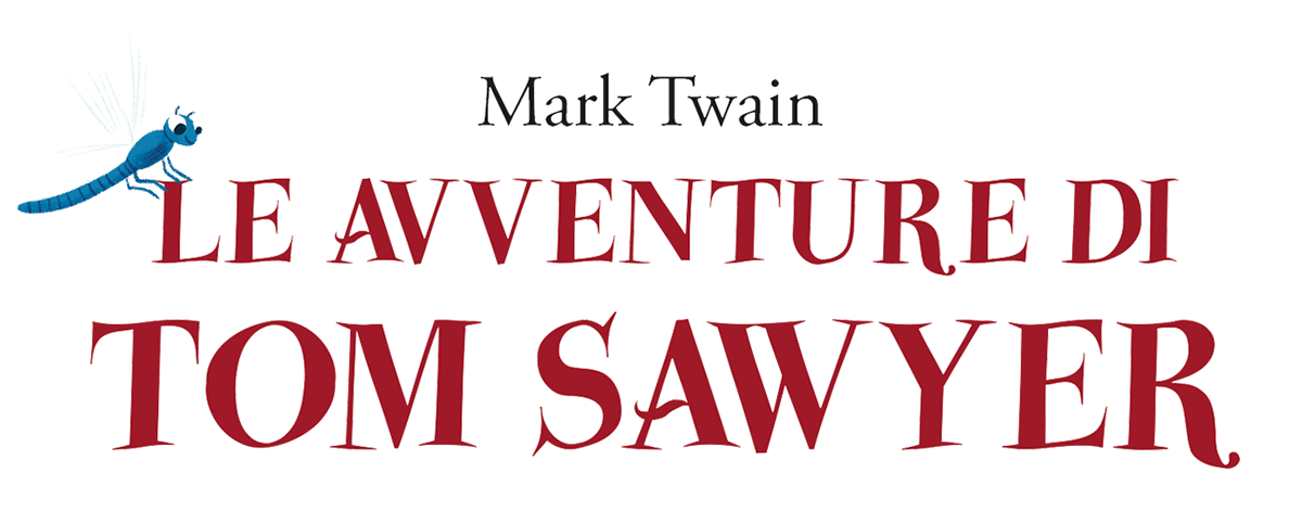 ILLUSTRATION  book Tom Sawyer mark twain children classic story giunti adventure pirate kids