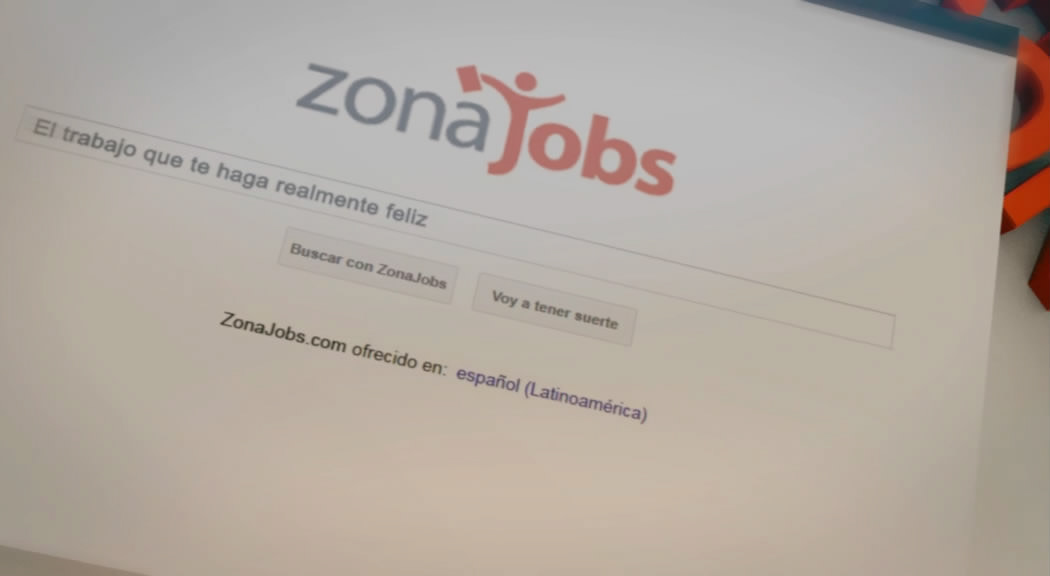 Zona Jobs zonajobs 3D animacion Spot commercial 5seis cinema4d c4d