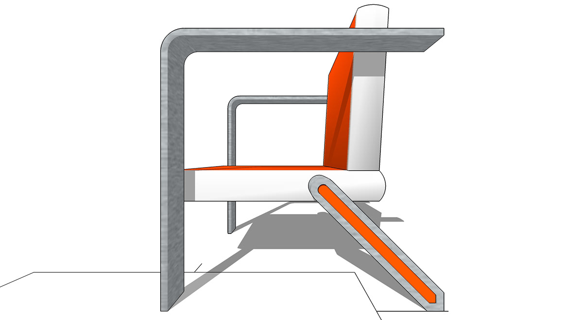 diseño design 3D mobiliario forniture SketchUP vray keyshot