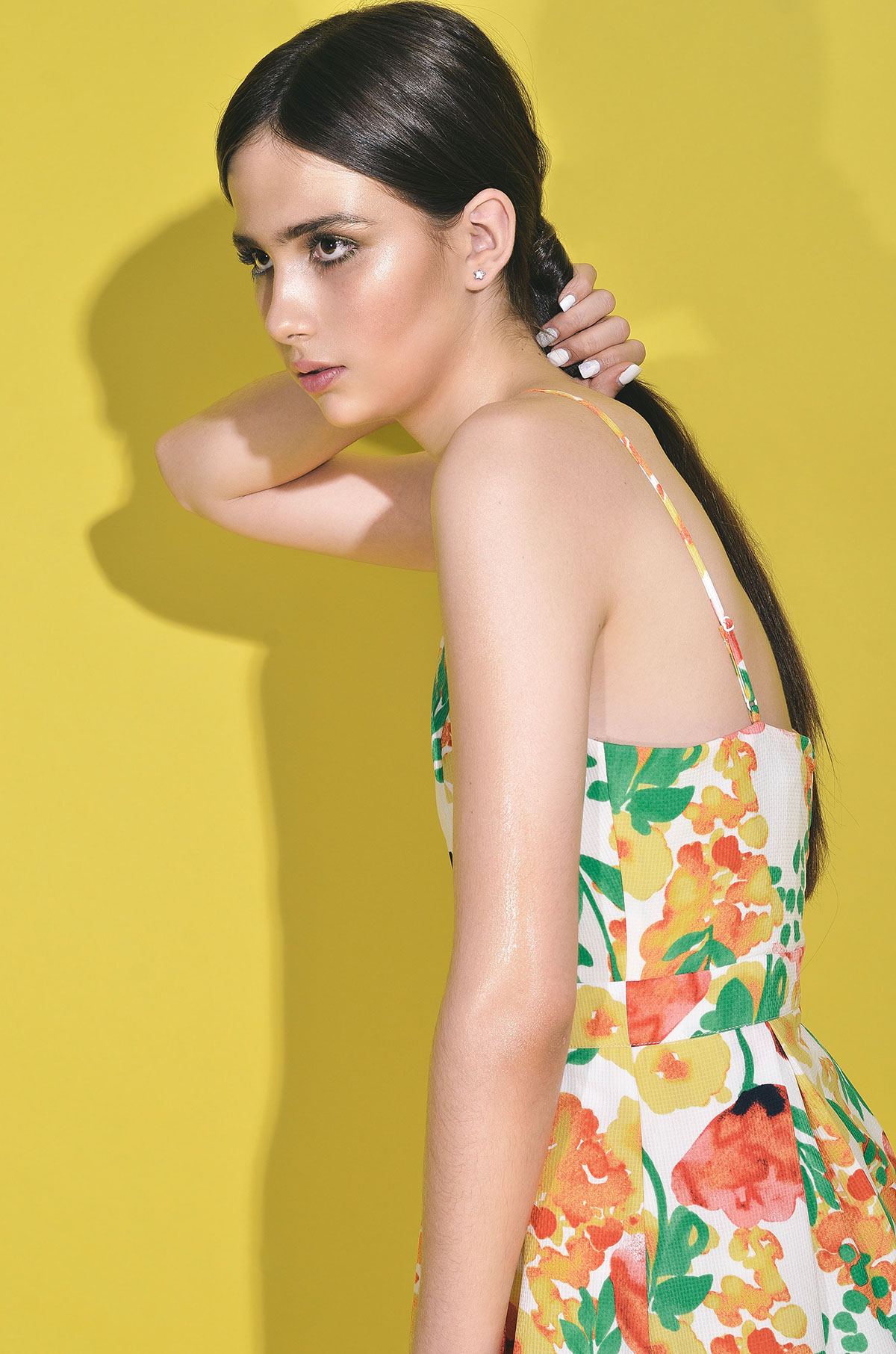 yellow mexicanmodel latinmodel capital styling  hair