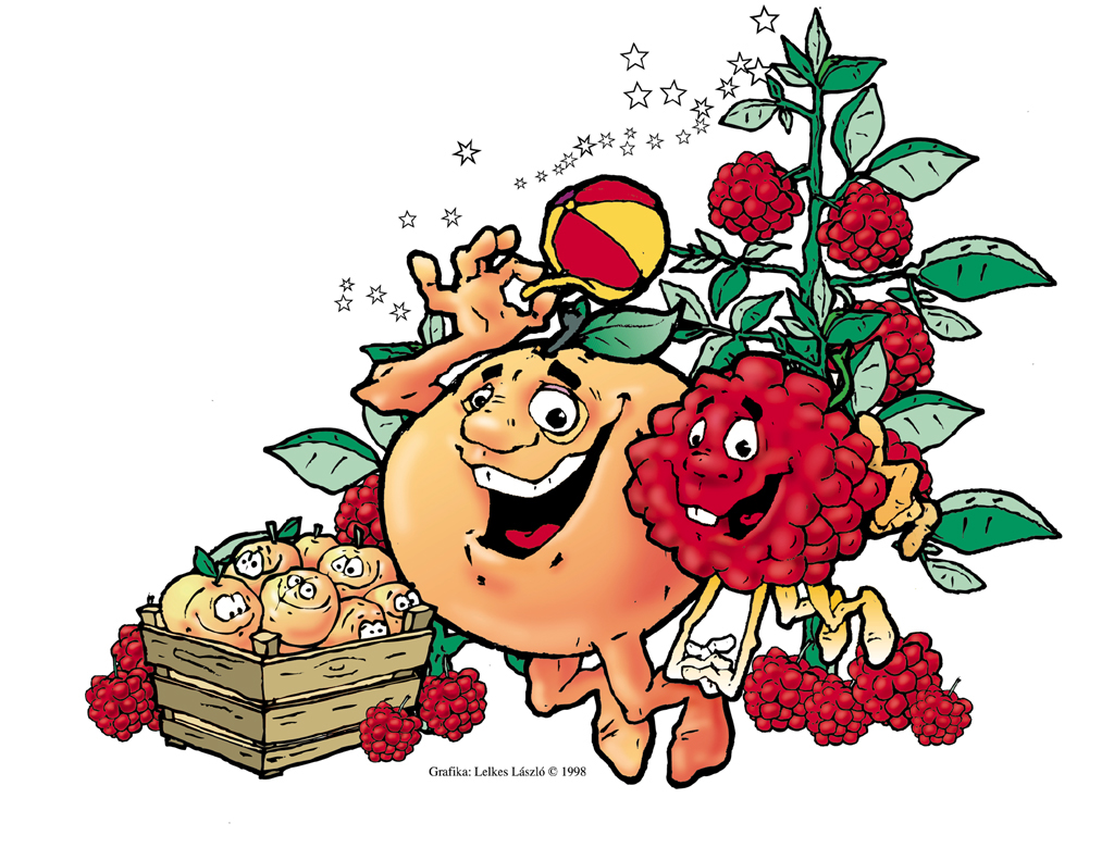 illustrations children fruits drawings funny