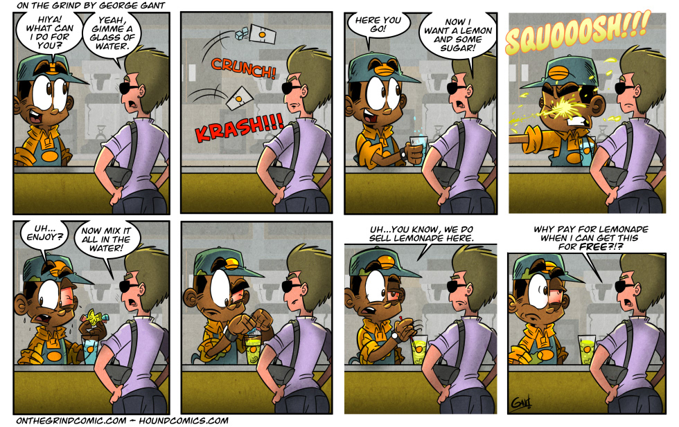 Retail jokes Webcomic Coffee