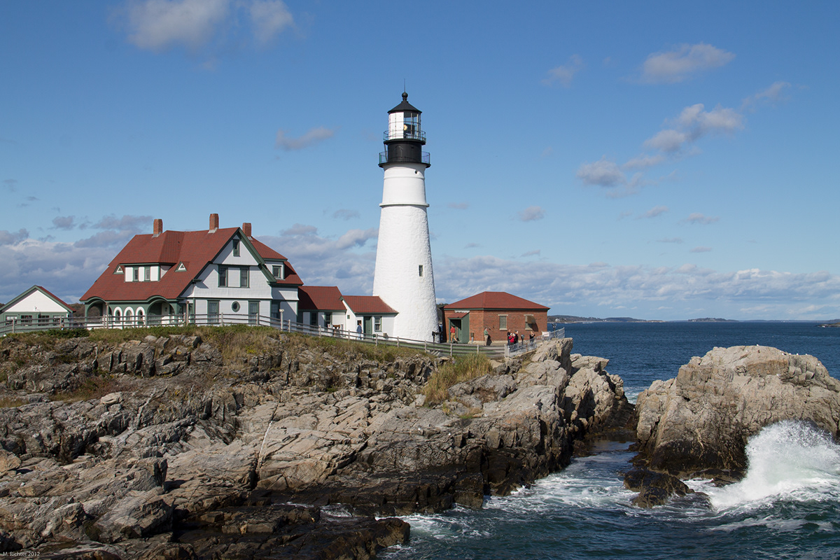 Maine Flowers lighthouses work in progress