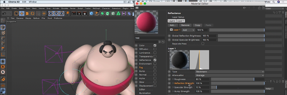 Adobe Aero + Cinema 4D AR Sumo Animation on Behance