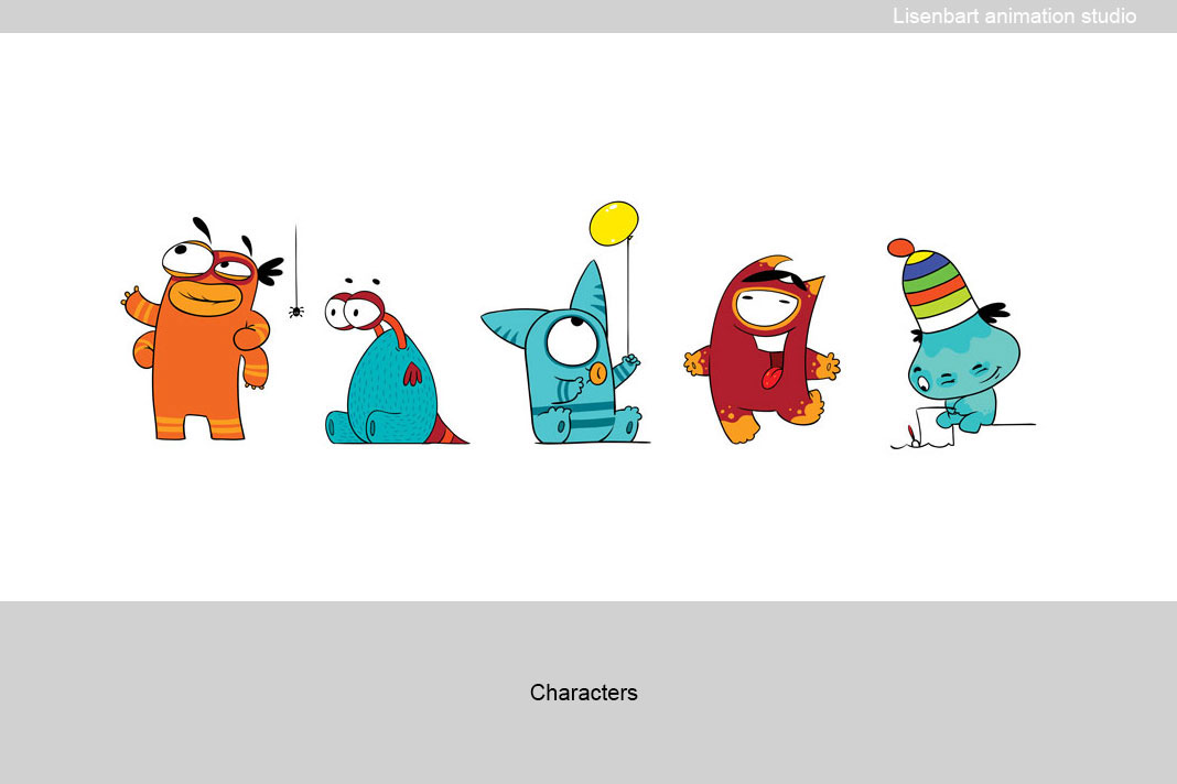 Characters Design toys fabric