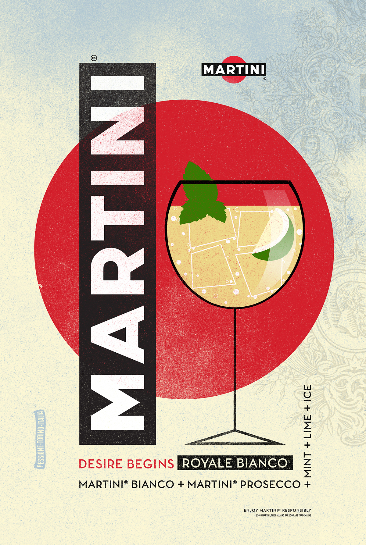 Martini france Ilustrasted cocktails cocktails drinks posters series pairedposters americano Prosecco bianco tonic Sbagliato italian sbagliato Cherry bianco tonic