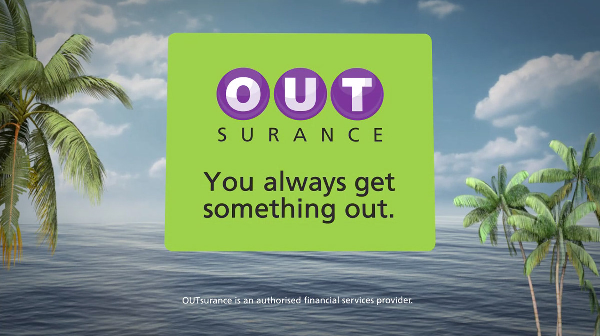 OUTsurance survivor Cast away lonely Island 3D Character