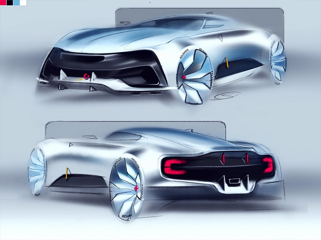 concept cardesign sketching
