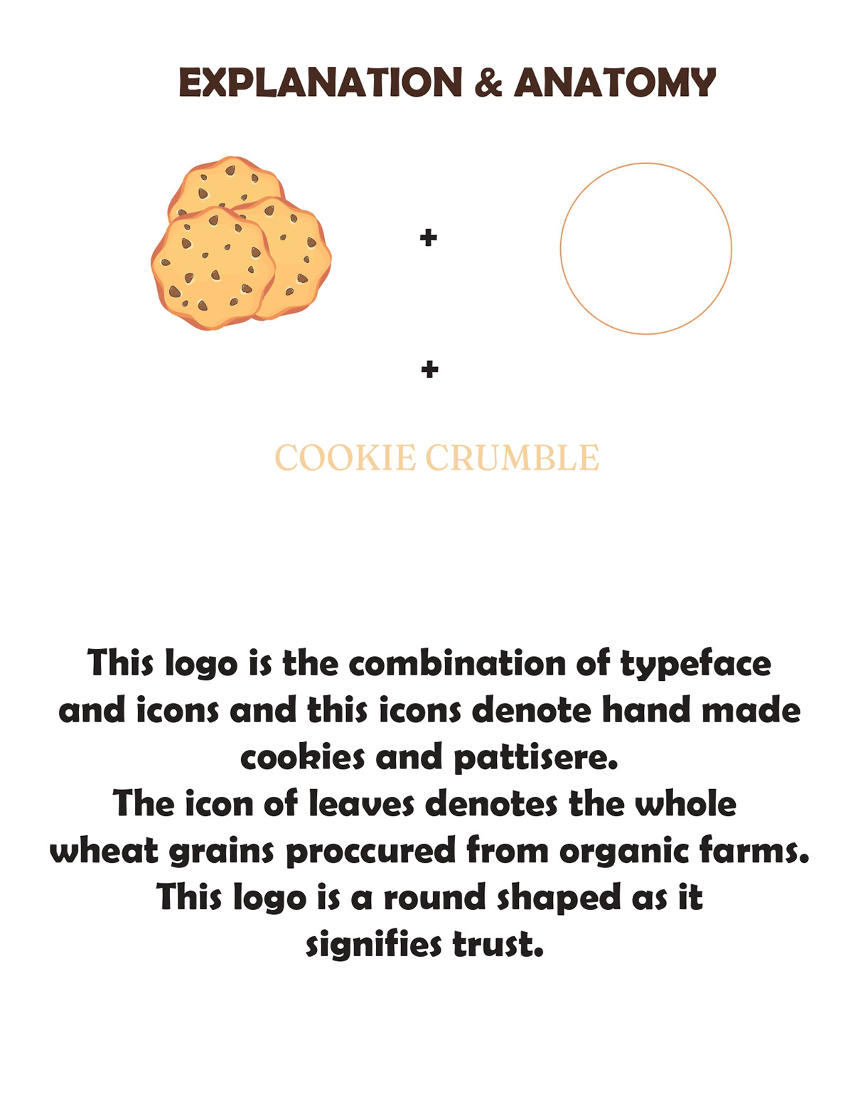 cookie handmade logo brand identity Graphic Designer visual identity Advertising  bakery Logo Design