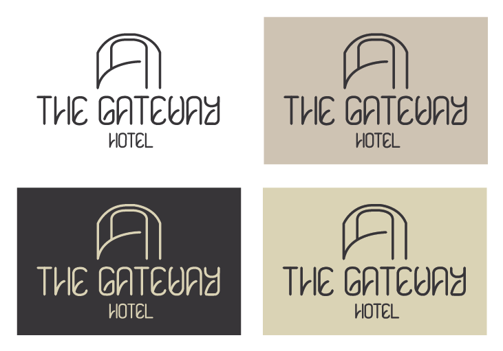 the gateway hotel Logo Design identity Brown's Brothers Building