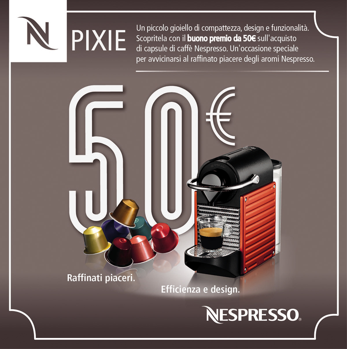 Nespresso Promotion design coffe