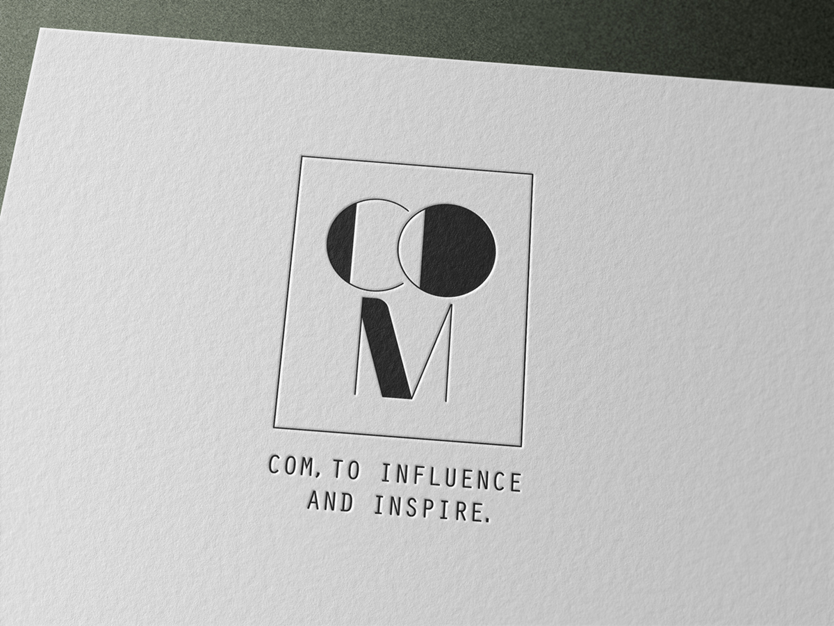 com logo Logotipo Logotype brand Printing Stationery letterpress brand identity Love business card font minimalistic inspiration design