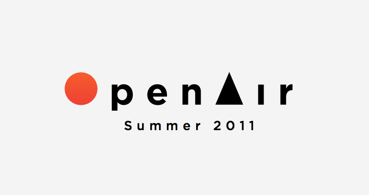 jess3 Logo Design OpenAir 2011 summer OpenGov social media vector music logo icons