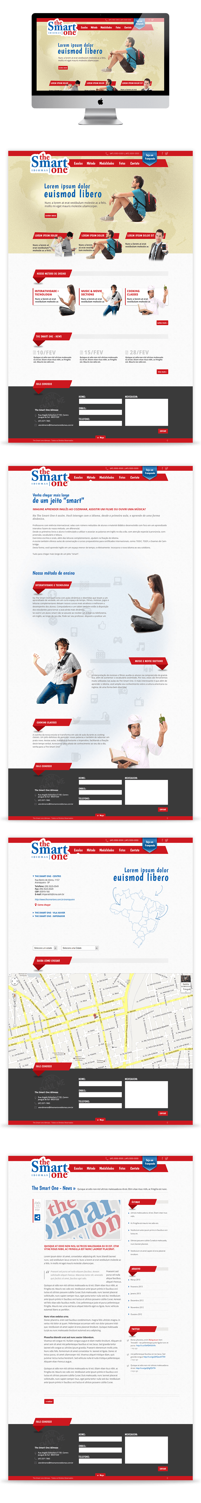 web site  layout web
