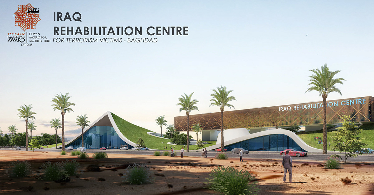 arabic architecture Competition islamic Landscape Outdoor Urban visualization