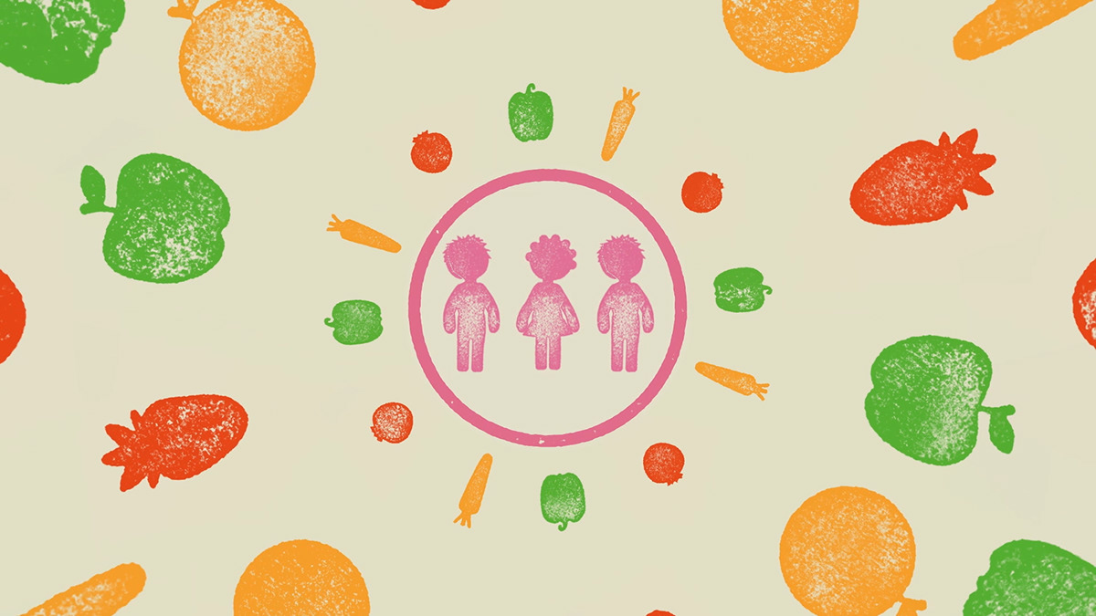 charity explainer food poverty motion design