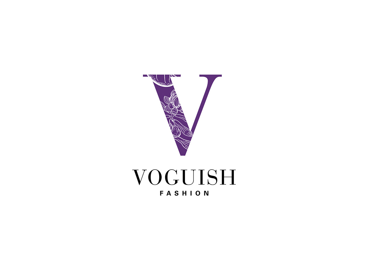 voguish Logo Design Corporate Identity Shop card business card Name card branding  Colourful pattern Modern Logo name card hong kong