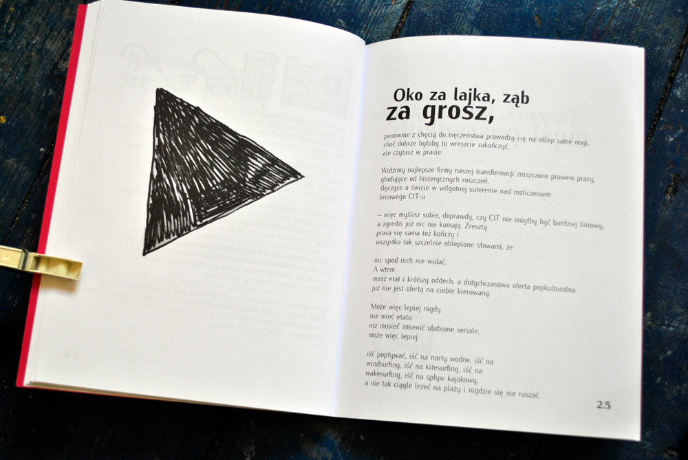 skład książki  book design książka poetycka tomik poetycki ilustracje do wierszy poems illustrated