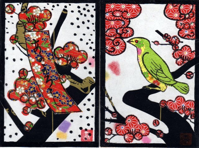 reuse Hanafuda karuta japanese cards