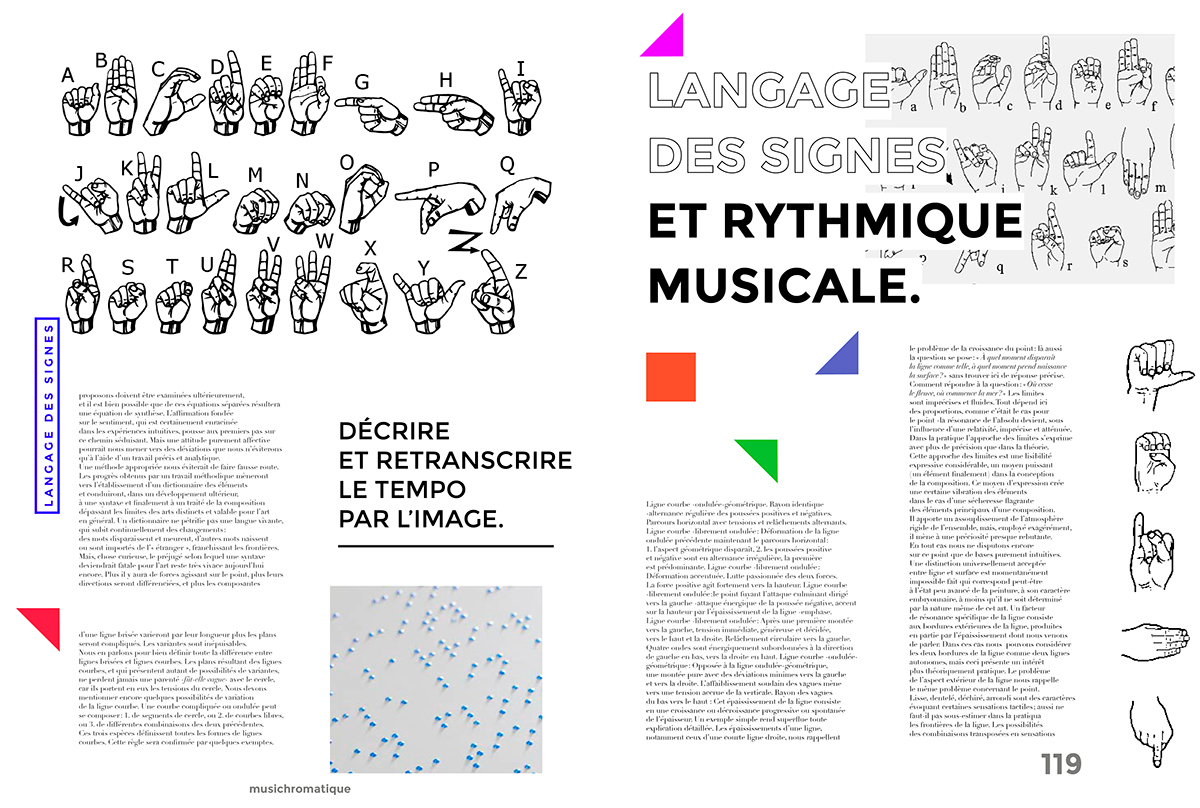 sound  musicology colours Colour spectrum video animation book esag penninghen Bachelor Project musichromatique Mandala signs pictograms