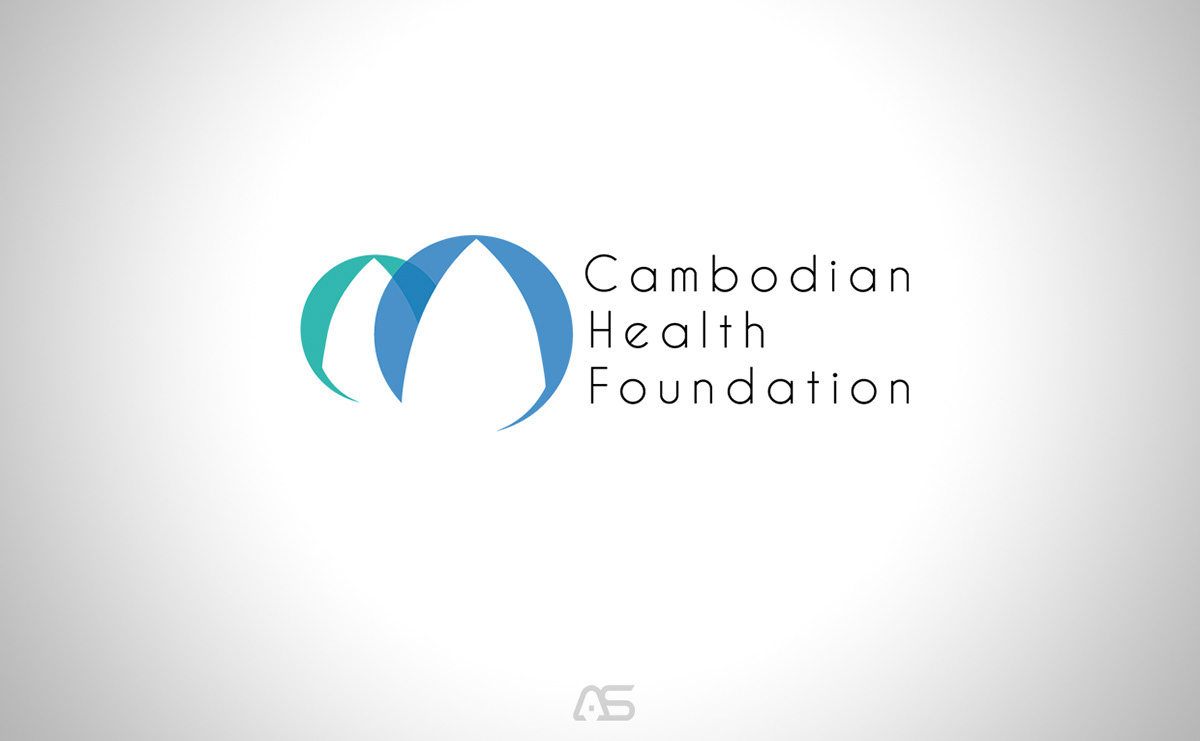 Cambodia camboja Abdallah Health logo marca identity visual NGO ong marca