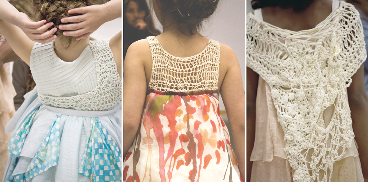 kids textile texture prints knitting girls children cuba handmade