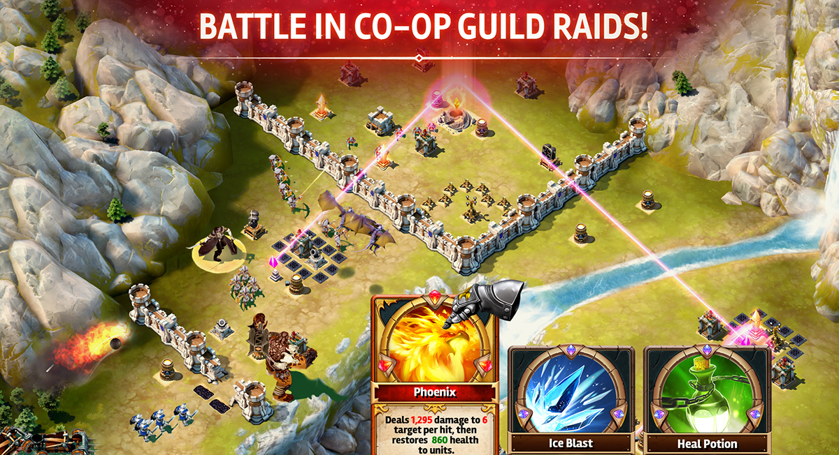 strategy mmo tactics tactical mobile game real-time rts ios iphone android windows iPad