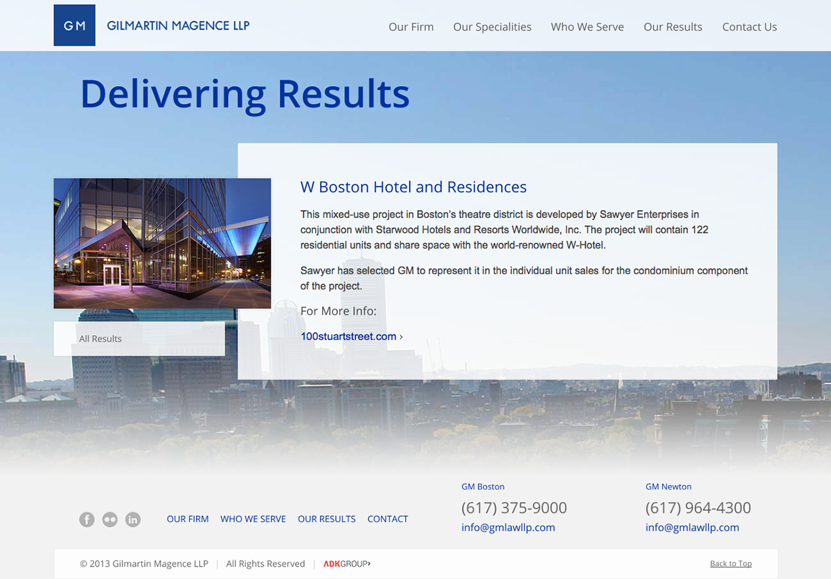 boston law real estate property lawyer blue Website Responsive