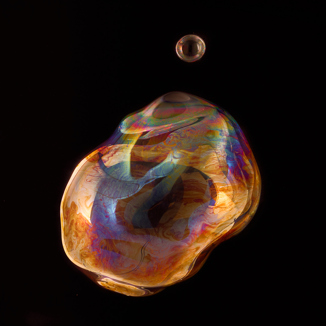 glass  rainbow  color bubbles abstract Orbit Origin