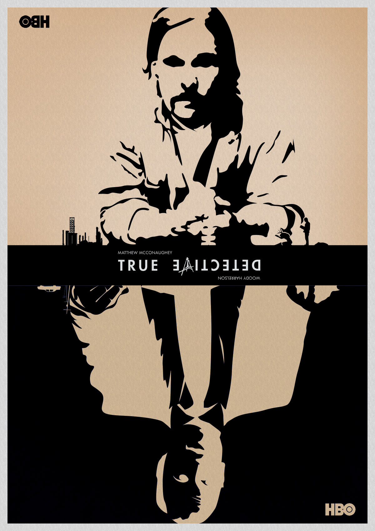 True Detective  minimal film poster poster hbo Empire Magazine