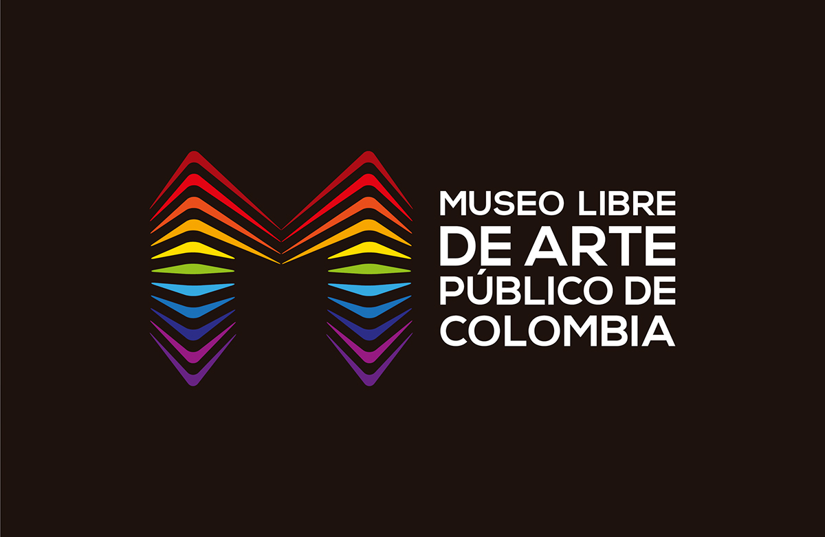 museo Harold Paz logo marca Identidad Corporativa Museo Libre colombia diseño gráfico arte Mural pintura simbolo