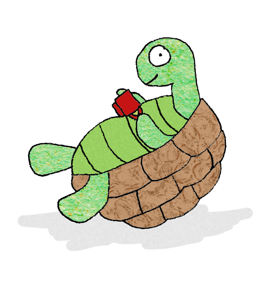 children's illustration Turtle