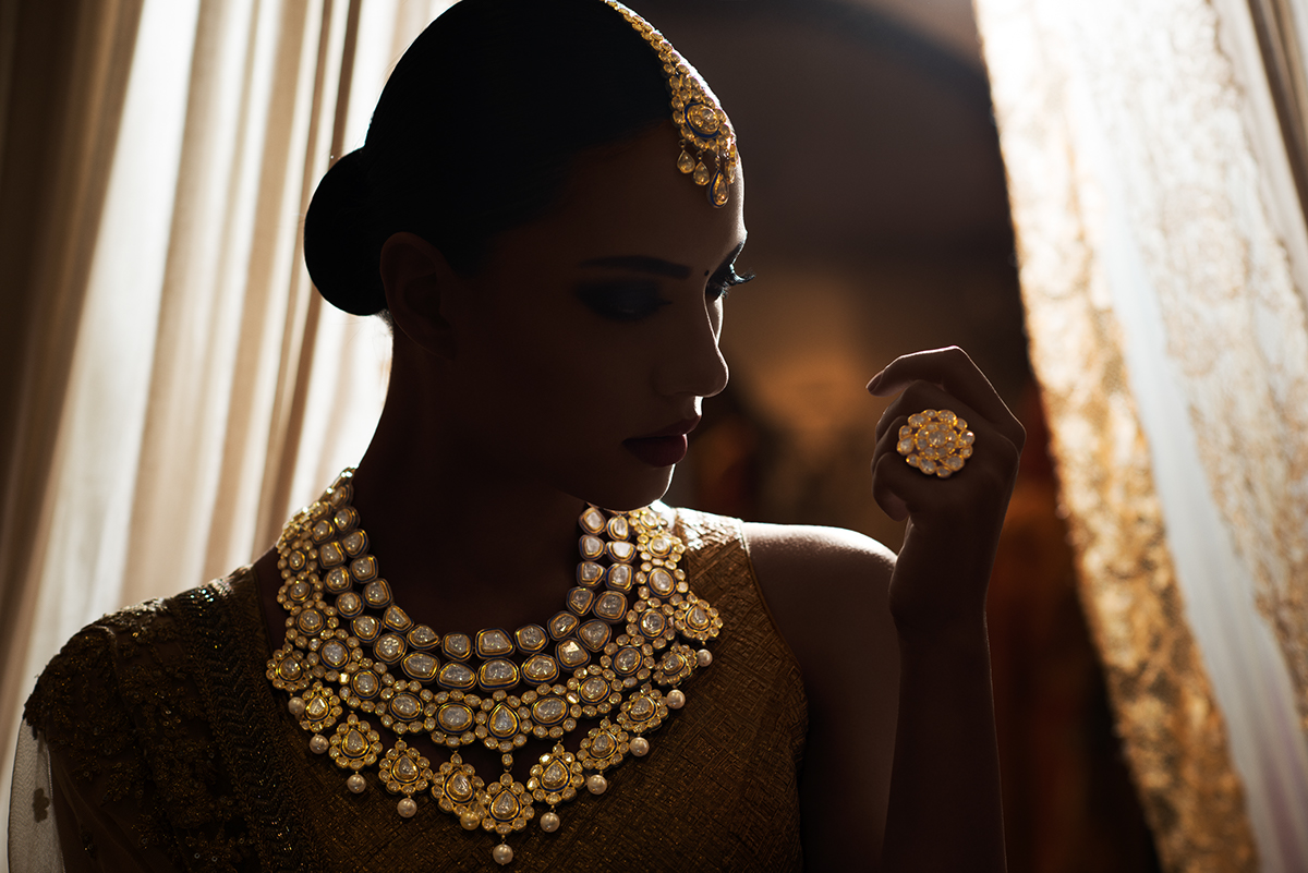 Timeless beauty Classic vintage look most beautiful vogue commercial Work  India broncolorlights nikond810 Jewellery