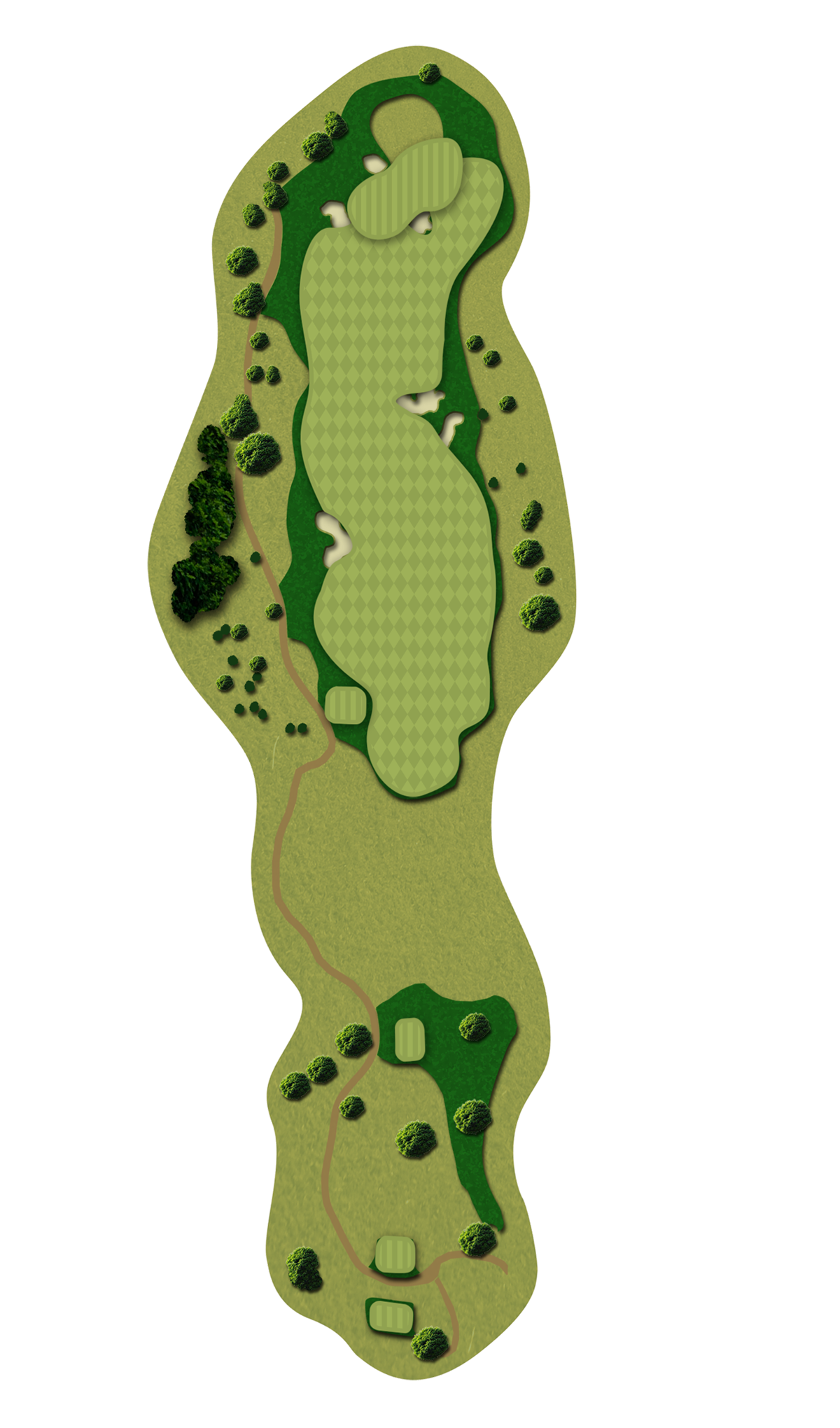 design golf Course Guide stationary