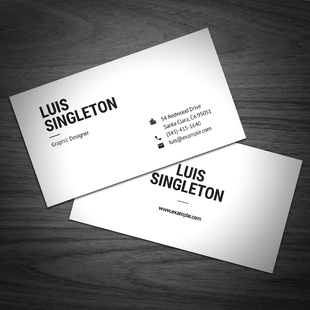 Clean and Minimal Business Card Template on Behance Regarding Designer Visiting Cards Templates