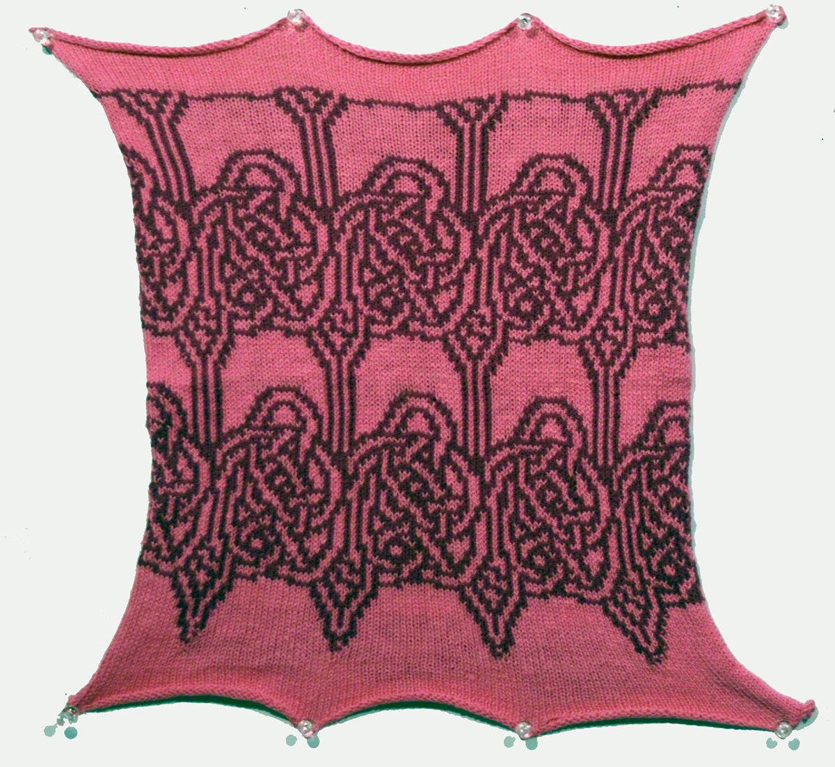 knit textile pattern