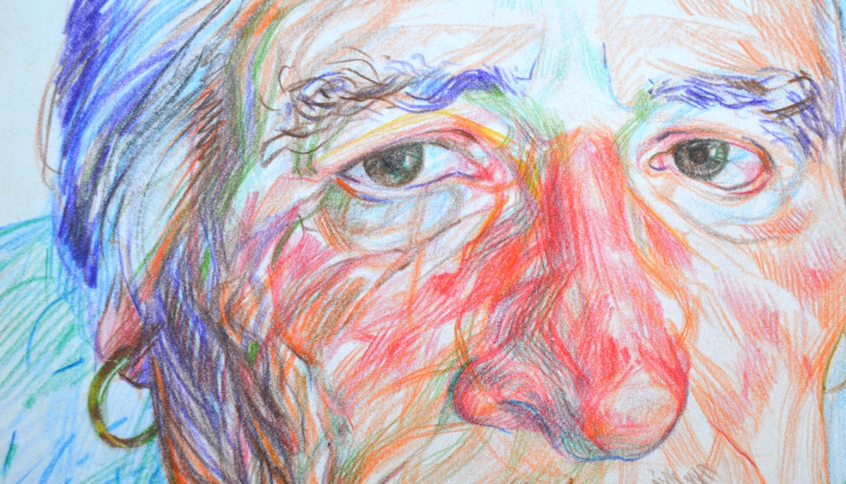 color coloredpencil study portrait Portraiture
