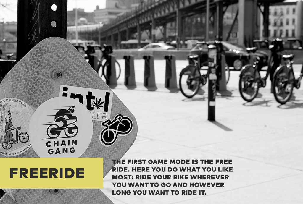 Bicycle app game