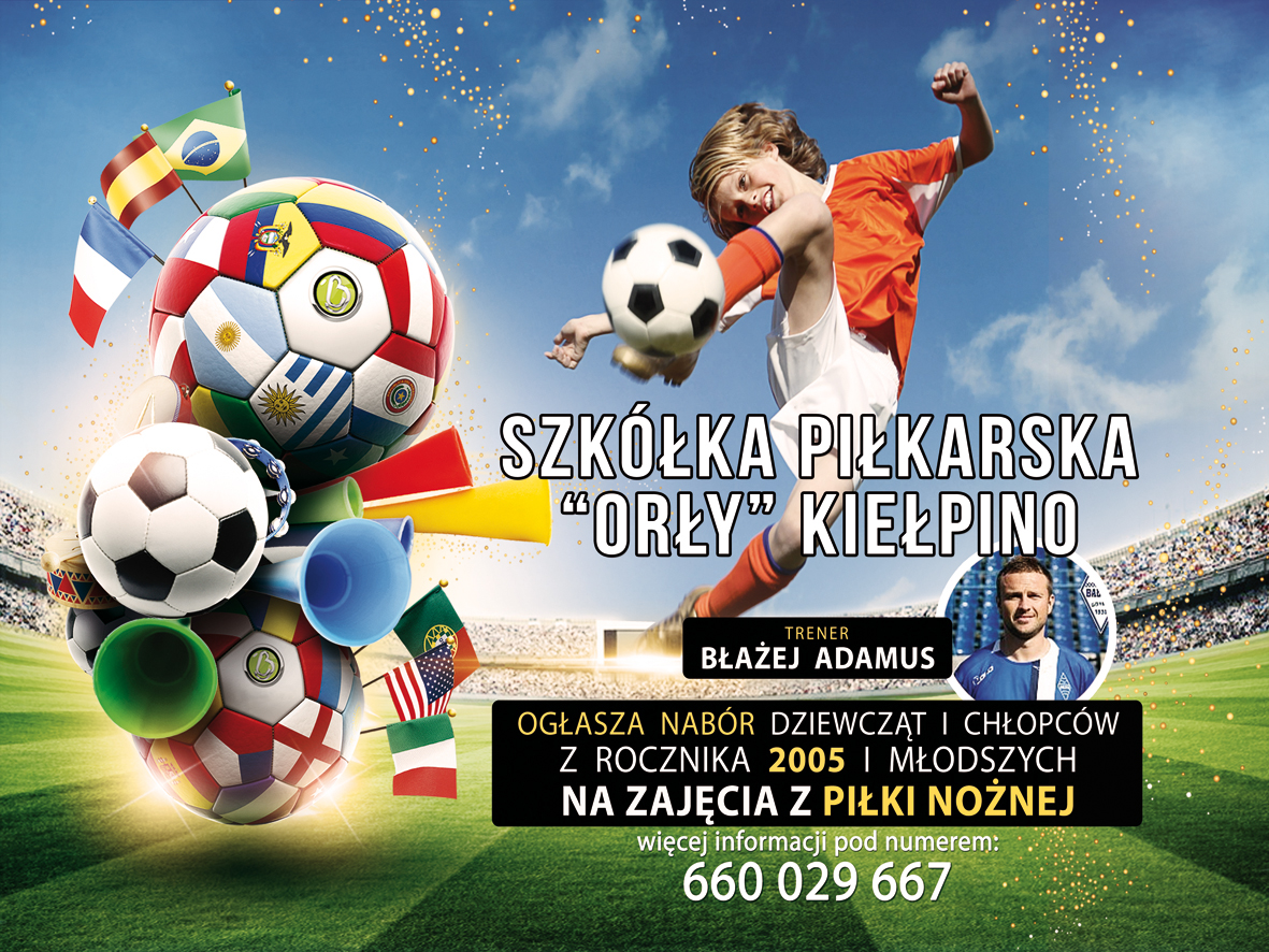 poster football soccer kids soccer club