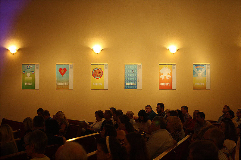 lighting posters church