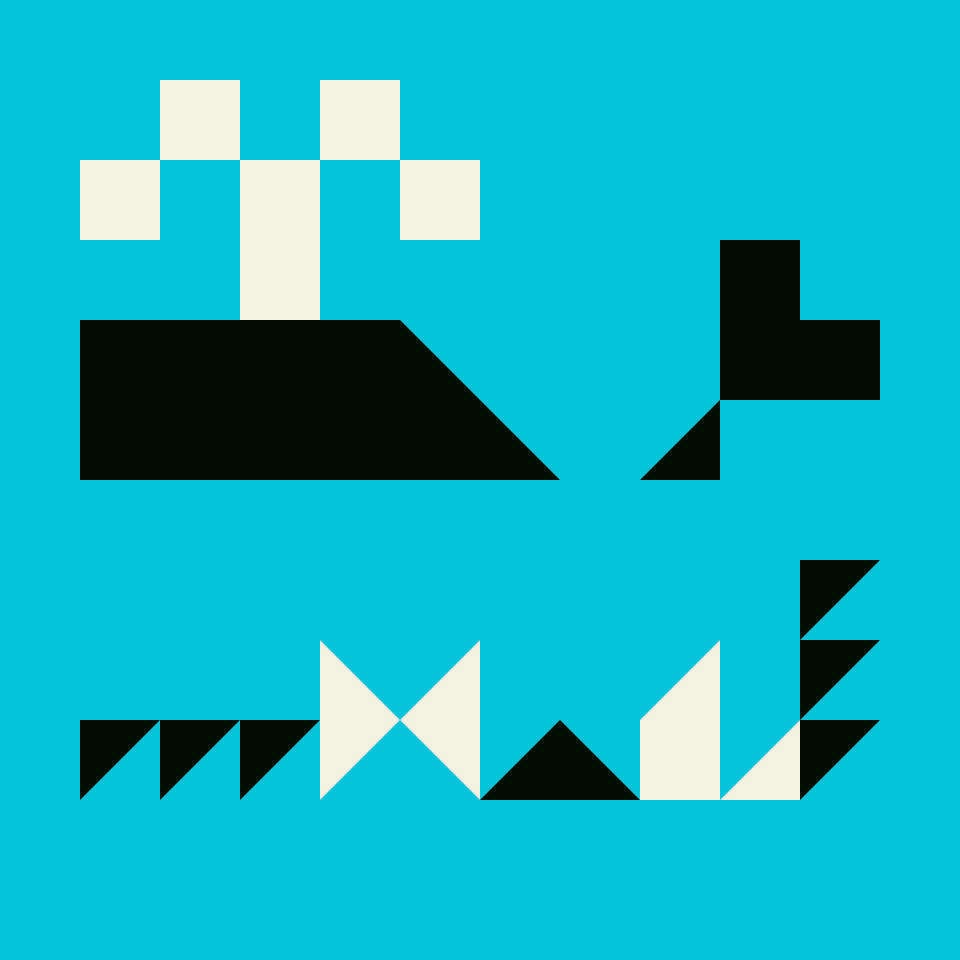 Minimalism minimum minimal geometry simple MINIMUMix animal kawaii pixel dot square