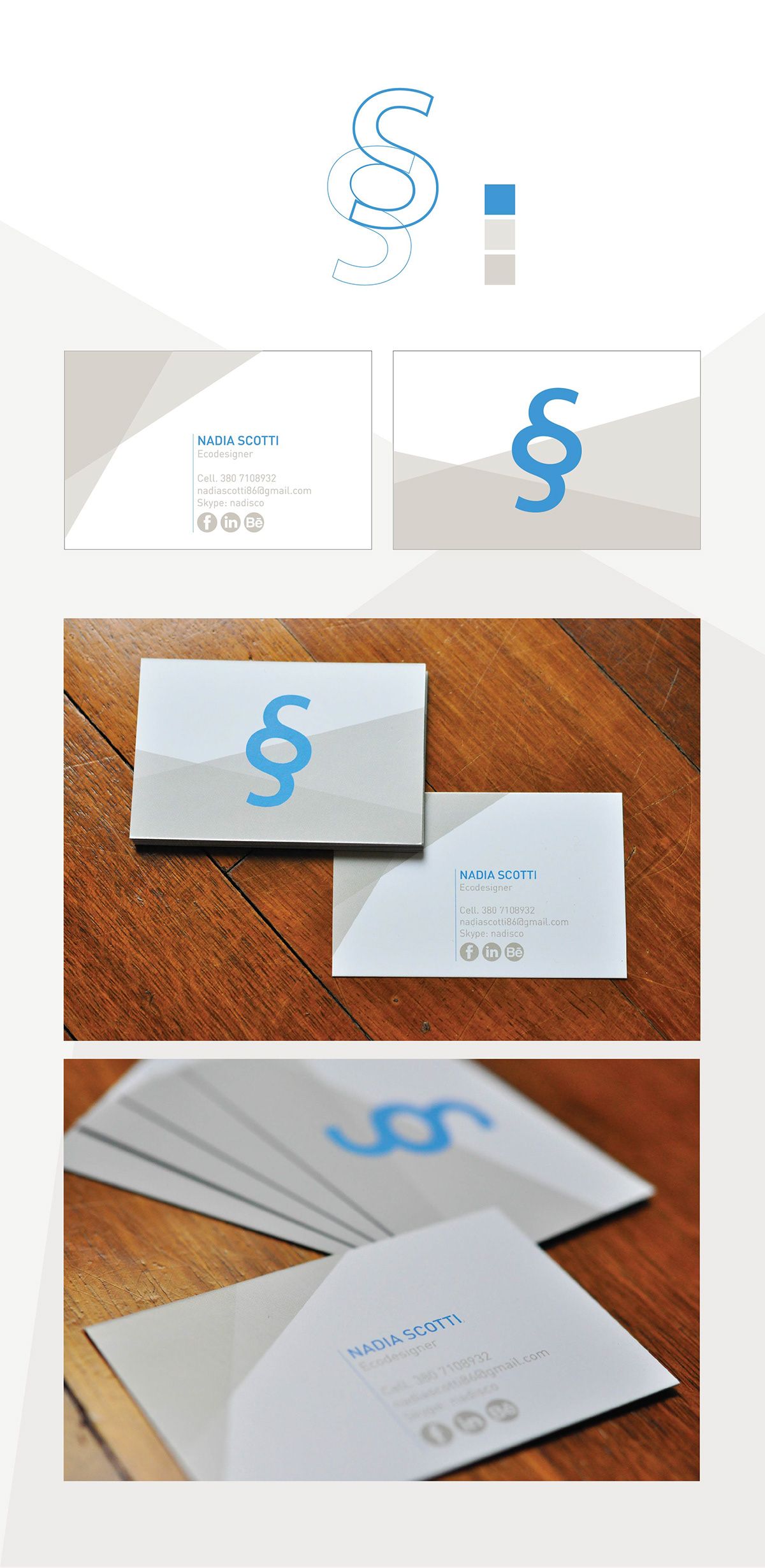 business card graphic logo