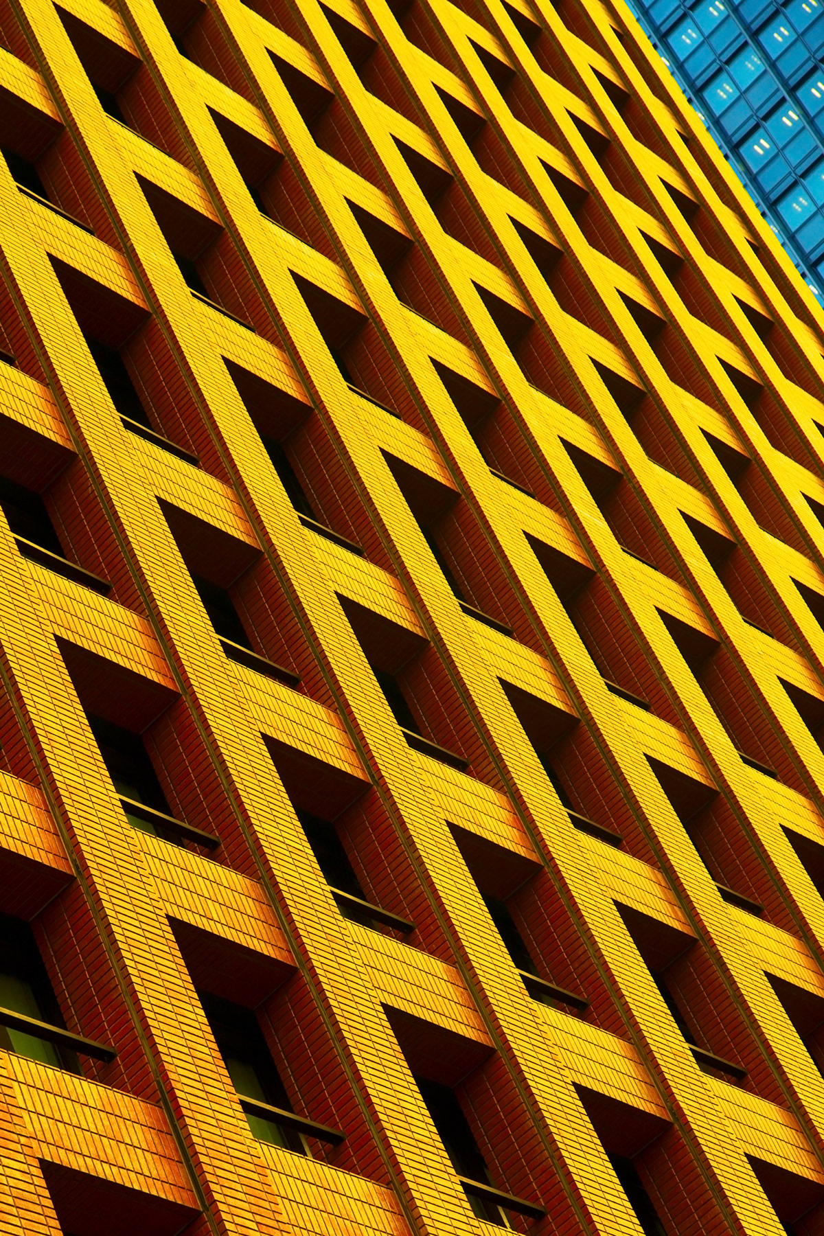 architecture building colours composition Harmony japan lines shapes squares windows