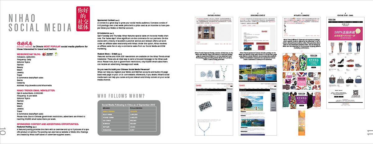 Media Kit brochure Collateral