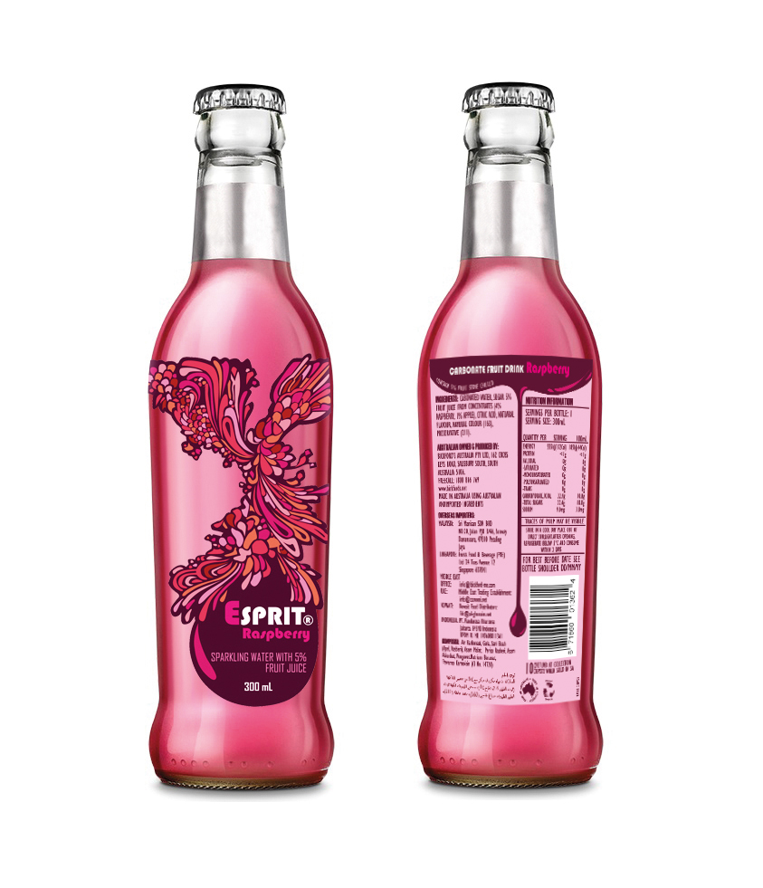 fruit juice packaging design bottle sparkling juice design brand identity fruits