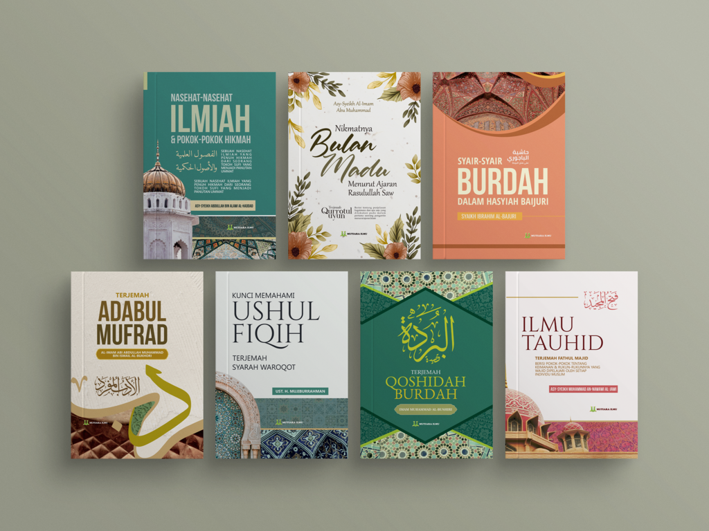 book bookcoverdesign brand identity buku Buku Islam design islamic kitab Sampul Buku Islam Sesuai Sunnah