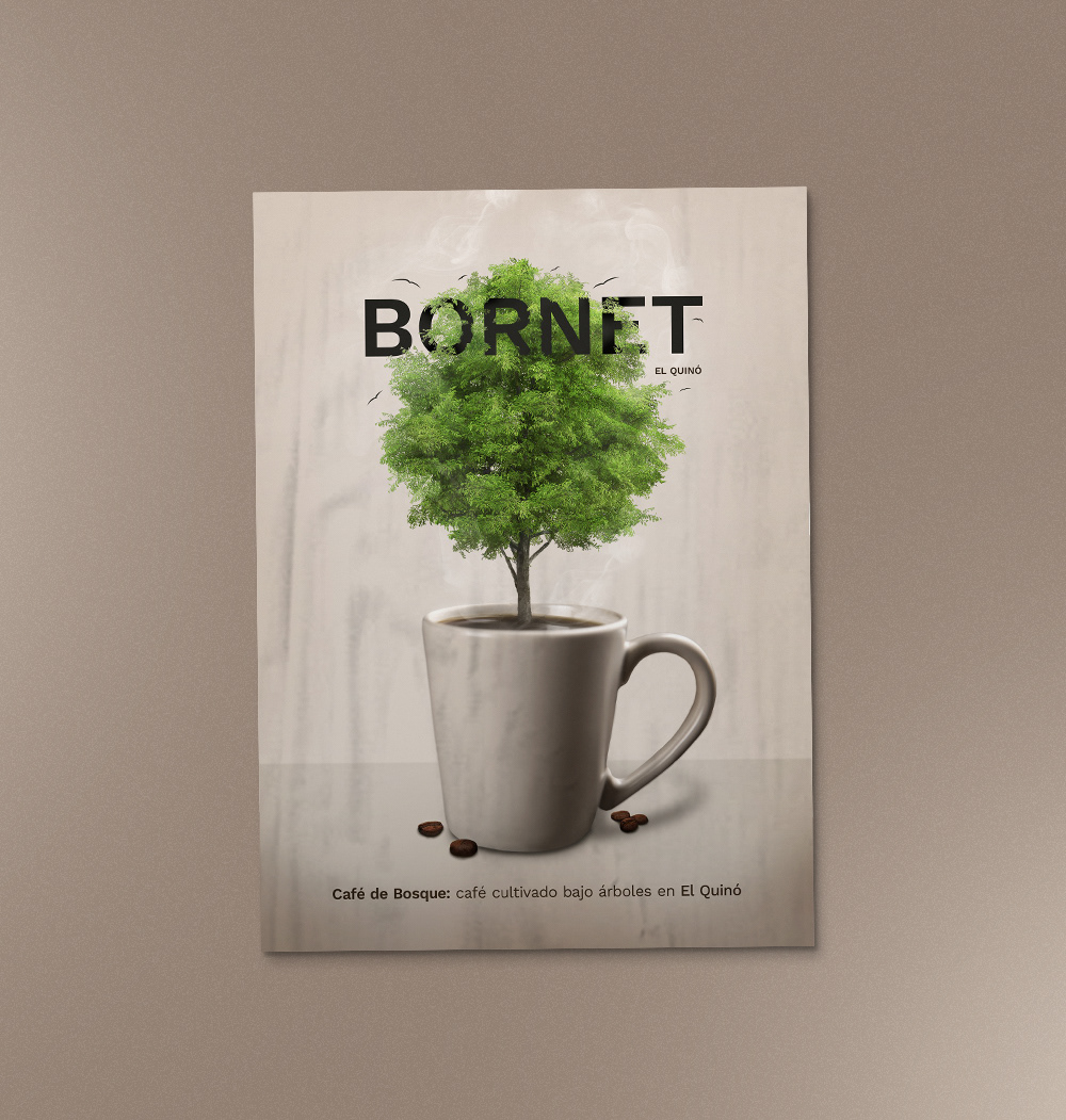 artwork Coffee design forest Nature poster Sustainability